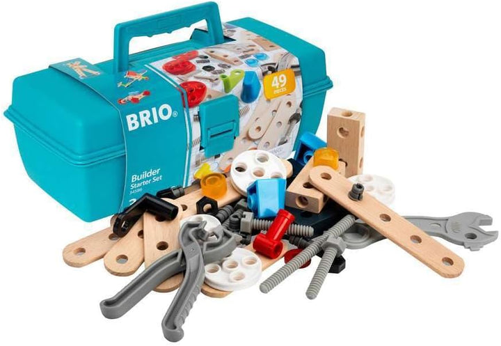 BRIO Builder 34586 Box 49 TLG. - Das kreative Konstruktionsspielzeug aus Schweden - Einsteiger-Set i