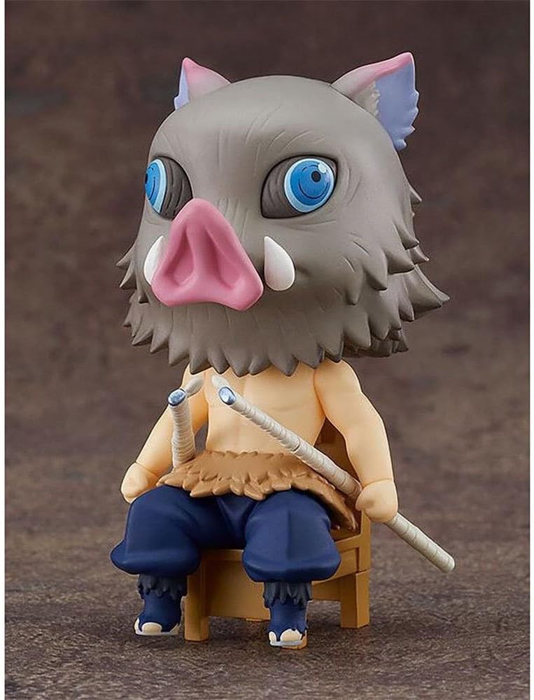 Unbekannt Slayer Inosuke Hashibira Figur Nendoroid 10 cm, G12140, Mehrfarbig