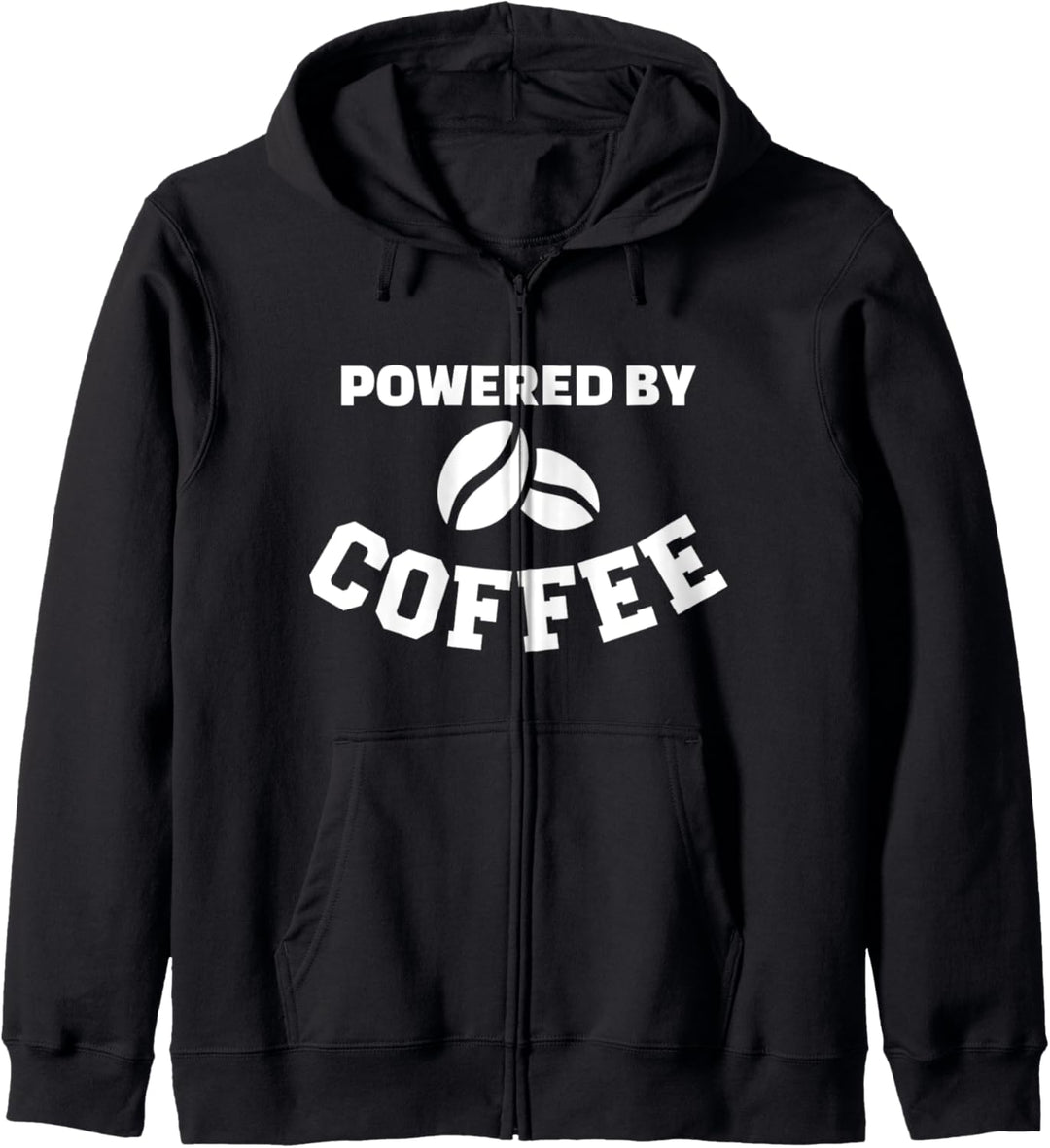 Kaffee Powered by coffee Kapuzenjacke