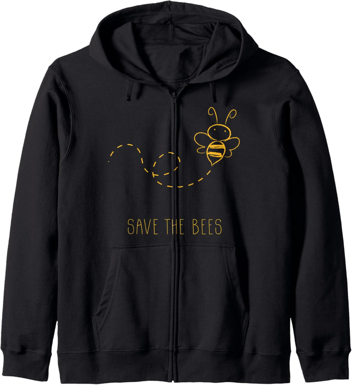 Save The Bees - Naturschutz Bienen Kapuzenjacke