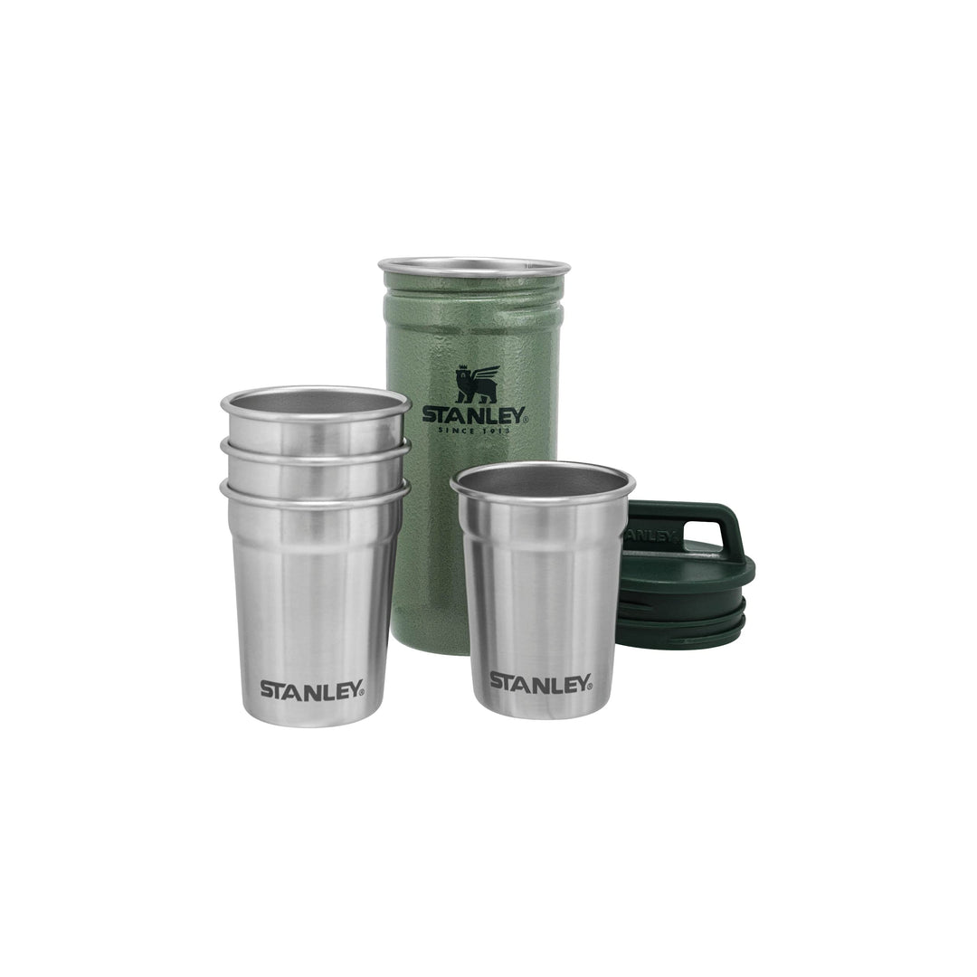 Stanley Adventure Nesting Schnapsgläser Set 59 ml - Shotgläser aus Edelstahl - BPA-Frei - Stapelbar
