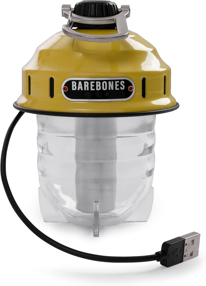Barebones Beacon Hängeleuchte – Wiederaufladbare Camping-Laterne mit USB-LED-Licht – Hängende Latern