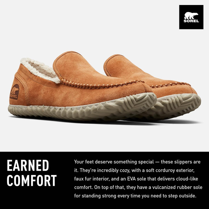 Sorel Herren-Slipper, SOREL DUDE MOC 40 EU Braun Elk, 40 EU Braun Elk