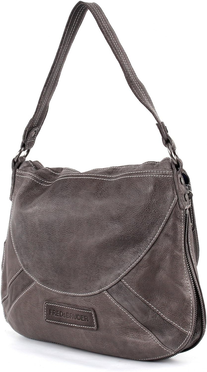 FREDsBRUDER Glueckskeks Handtasche, Grau