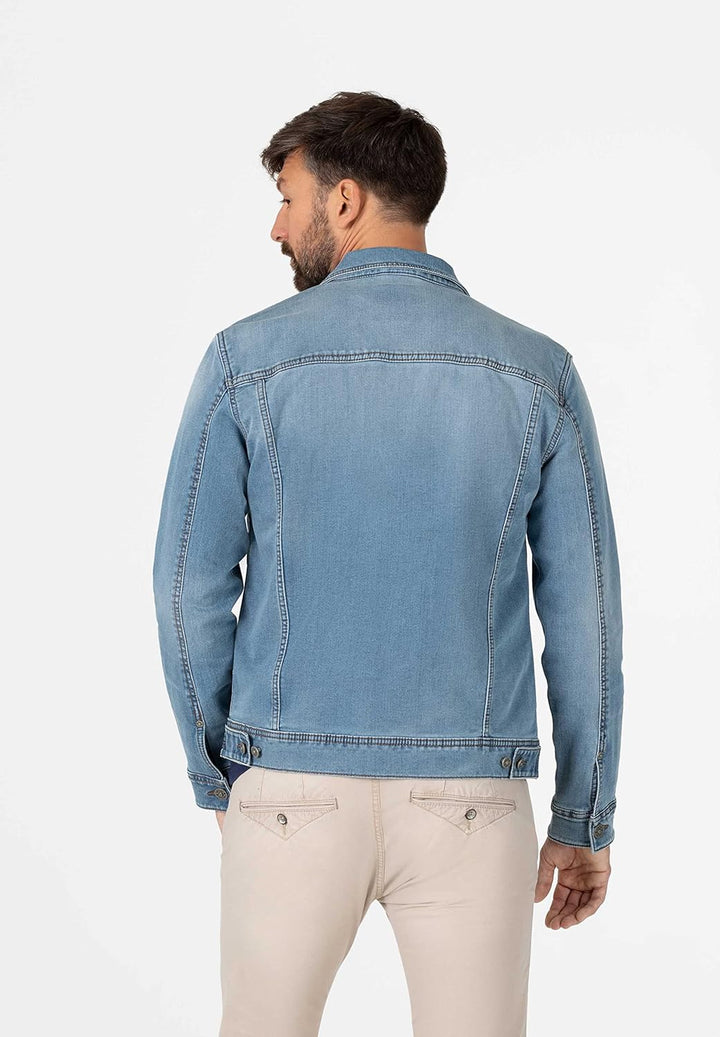 Timezone Herren Denim Jacket Jeansjacke S summer blue wash, S summer blue wash