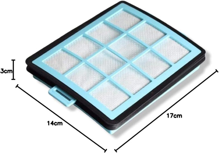 M&M Smartek 1x Ansaugfilter für Staubsauger, Saugroboter, Mehrzwecksauger Philips PowerPro Filter fü