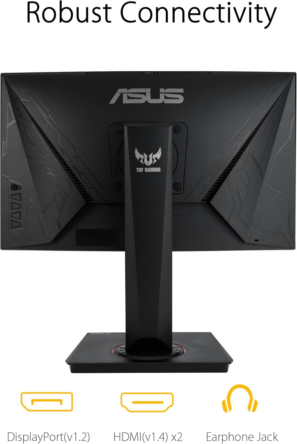ASUS TUF Gaming VG24VQR | 24 Zoll Full HD Curved Monitor | 165 Hz, 1ms MPRT, FreeSync Premium | VA P