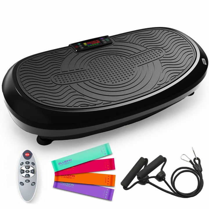 Bluefin Fitness 3D-Vibrationsplatte | Trainingsgerät für Ganzkörpertraining | Doppelmotor-Power-Plat