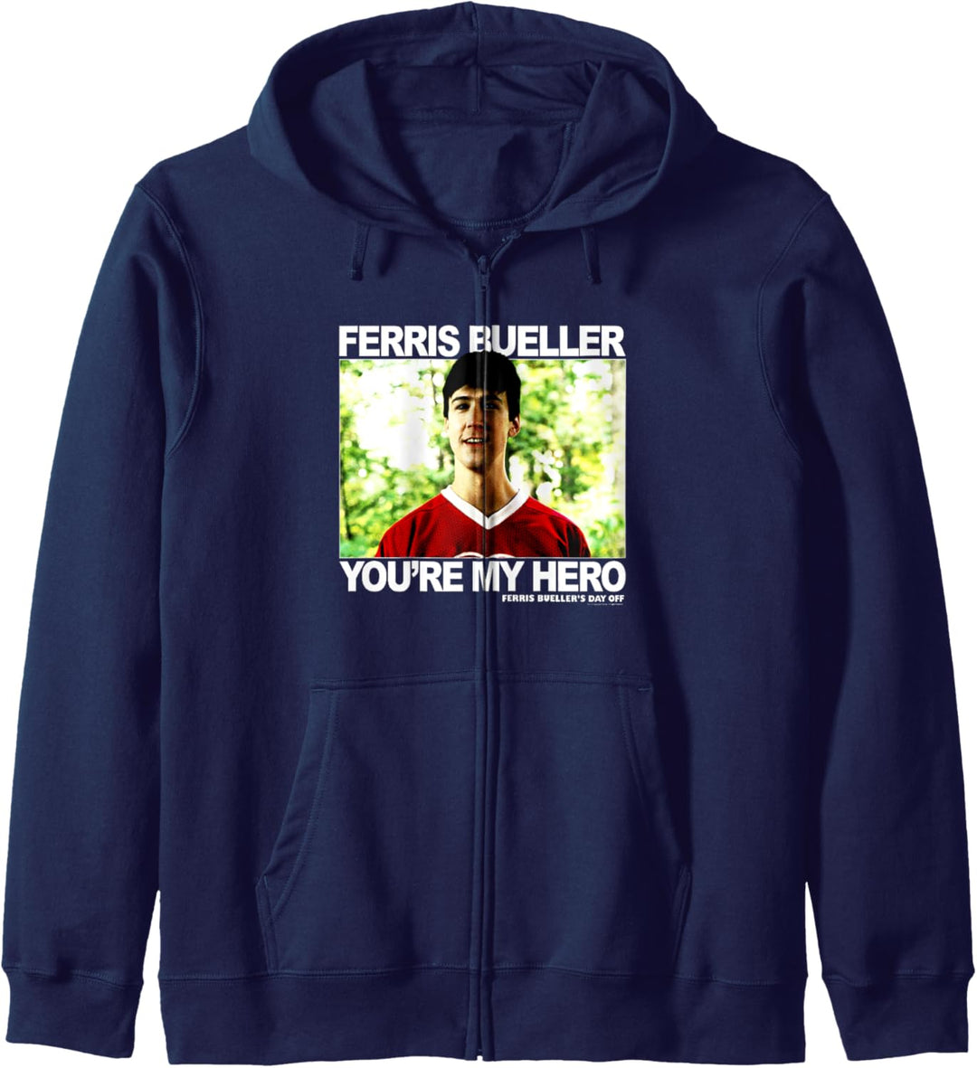 Ferris Bueller's Day Off You Are My Hero Photoreal Kapuzenjacke