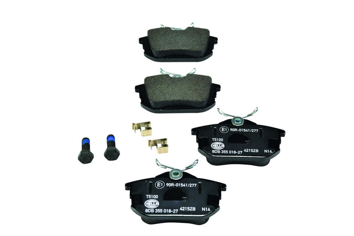 HELLA PAGID 8DB 355 018-271 Bremsbelagsatz - T5100 - Dicke/Stärke: 16.8mm - Bremssystem: Lucas - mit