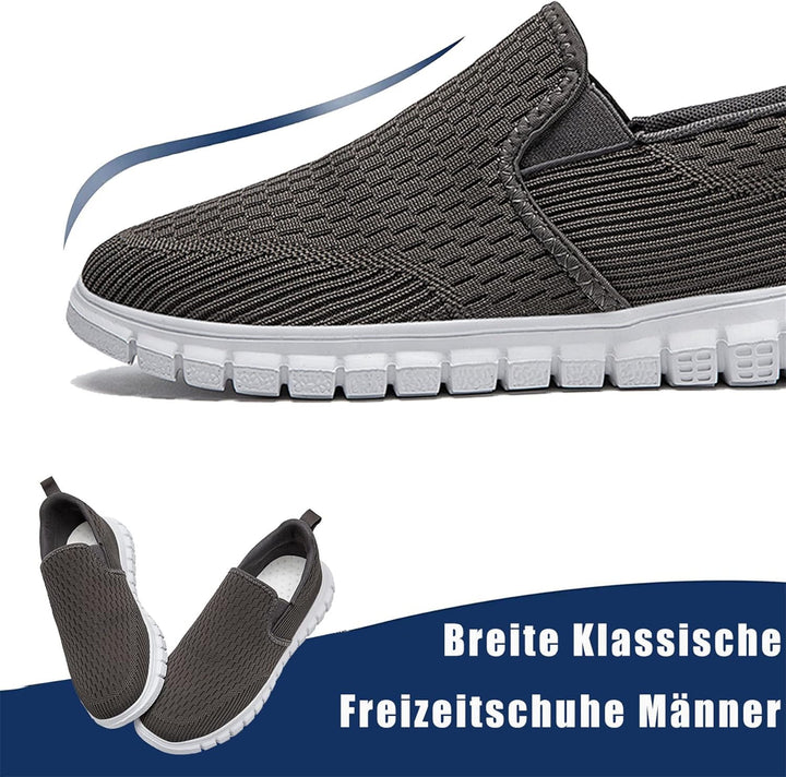 Oltyutc Herren Sneakers Slip On Schuhe Laufschuhe Sportschuhe Tennisschuhe Walkingschuhe Bequem Atmu