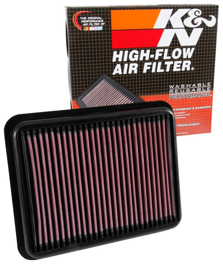 K&N 33-3062 Waschbarer und wiederverwendbarer KFZ Tauschluftfilter