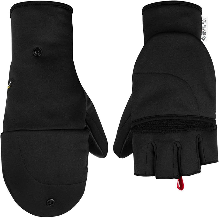 Salewa Damen Sesvenna Fold Back Gore® Windstopper® Gloves Handschuhe S BLACK OUT, S BLACK OUT