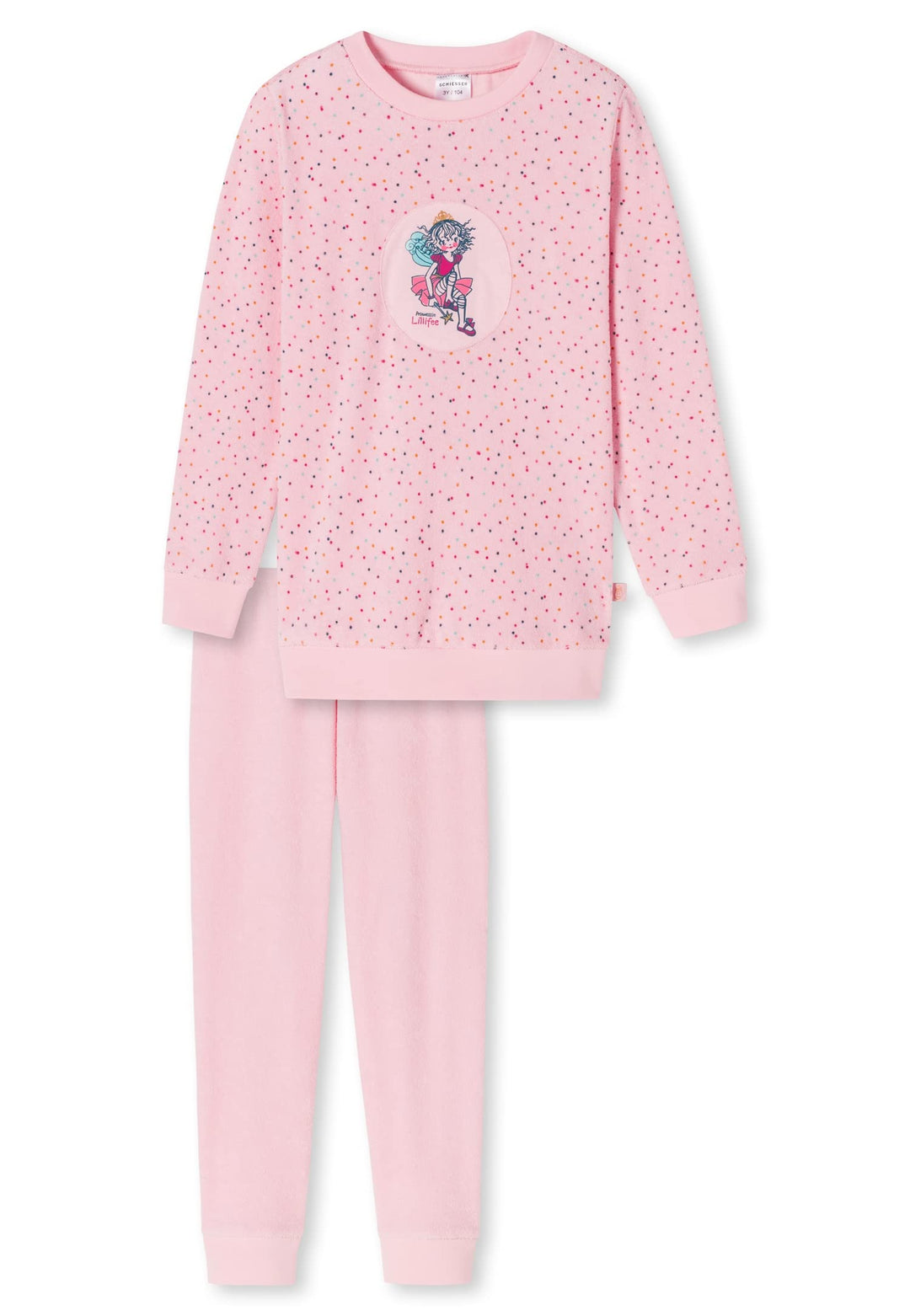 Schiesser Mädchen - Kids Langer Schlafanzug Prinzessin Lillifee - 175005 92 Rosa (Rosa I), 92 Rosa (