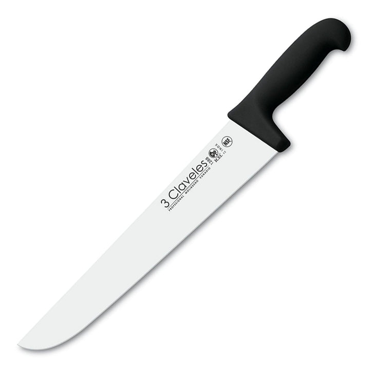 CUCHILLO CARNICERO POLIPROPILENO NEGRO 30 cm - 12" FH 3C