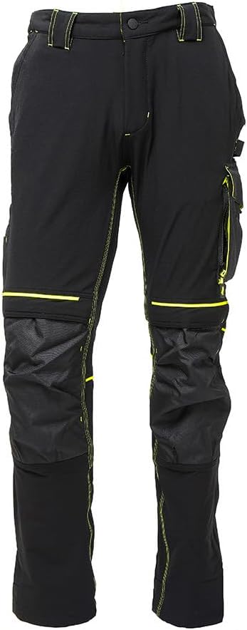 U-POWER PE145BC-4XL - Pantalones gama PERFORMANCE modelo ATOM Black Carbon Talla 4XL