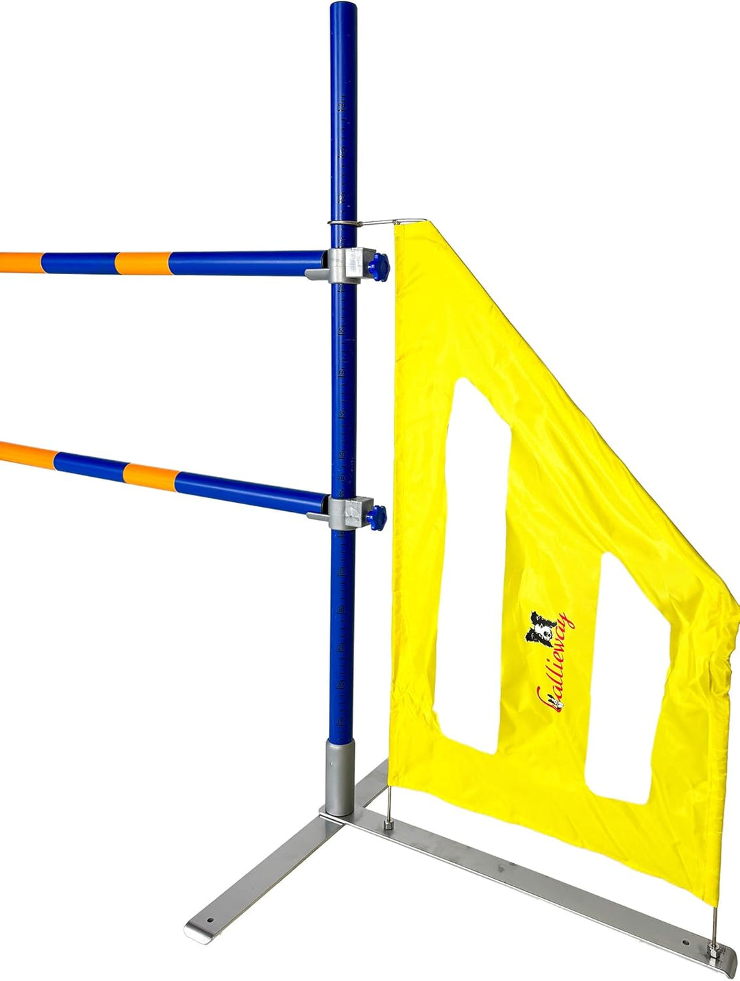 Callieway 2Stk. Agility Hürden, Dog Agi Jump ProIII“ inkl. je 2 Wurfstangen (FCI konform) auch für C