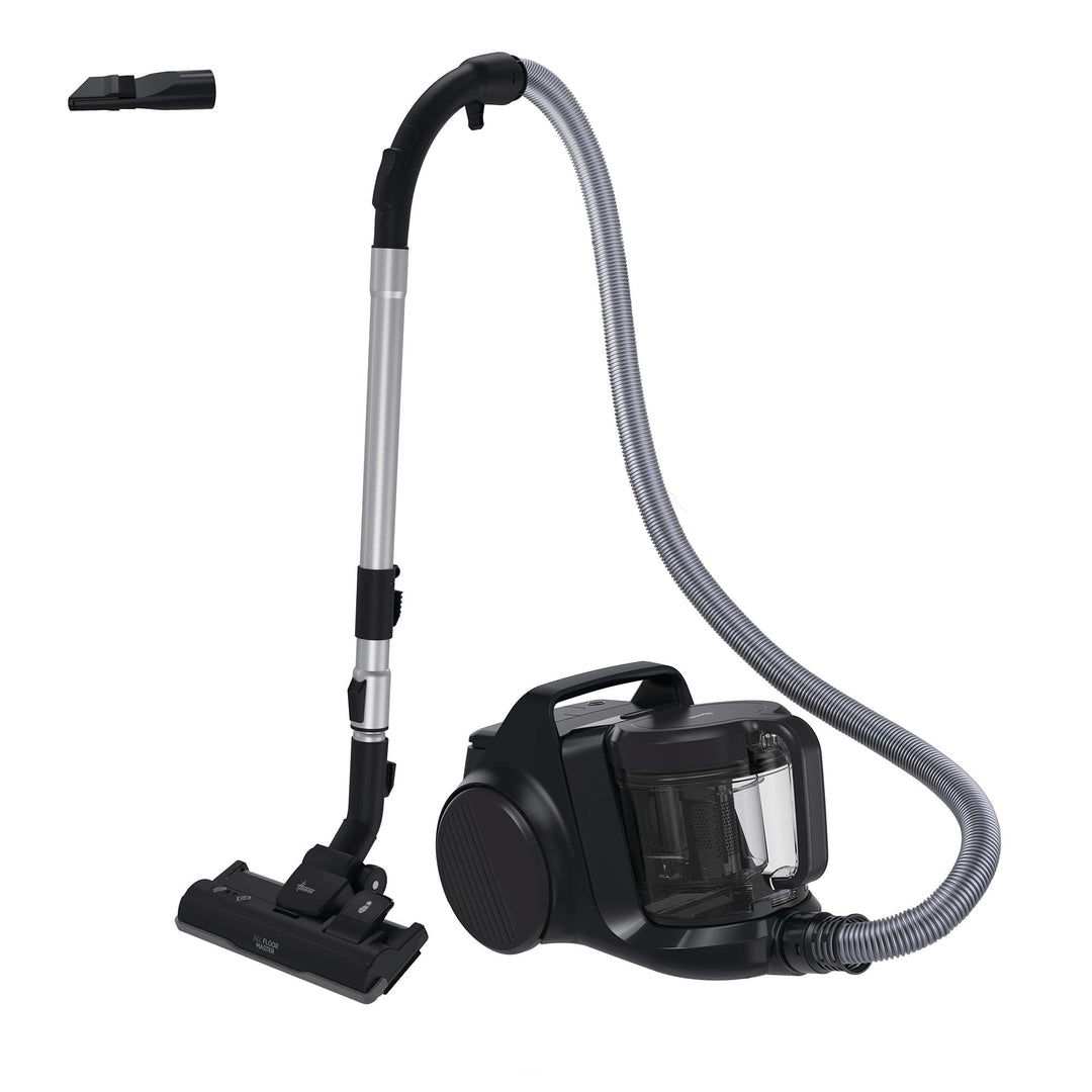 Hoover HP2 leistungsstarker Bodenstaubsauger ohne Beutel für Hartböden & Teppiche, leicht & kompakt,