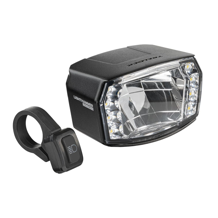 TRELOCK LS 990 Lighthammer Pro 300 Lux S-Pedelec E-Bike 12V Fahrradlicht - Inklusive Fernlicht-Schal