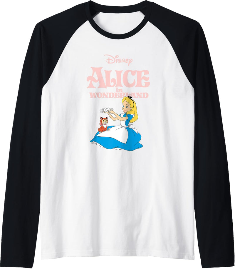 Disney Alice in Wonderland Flowers For Dinah Raglan