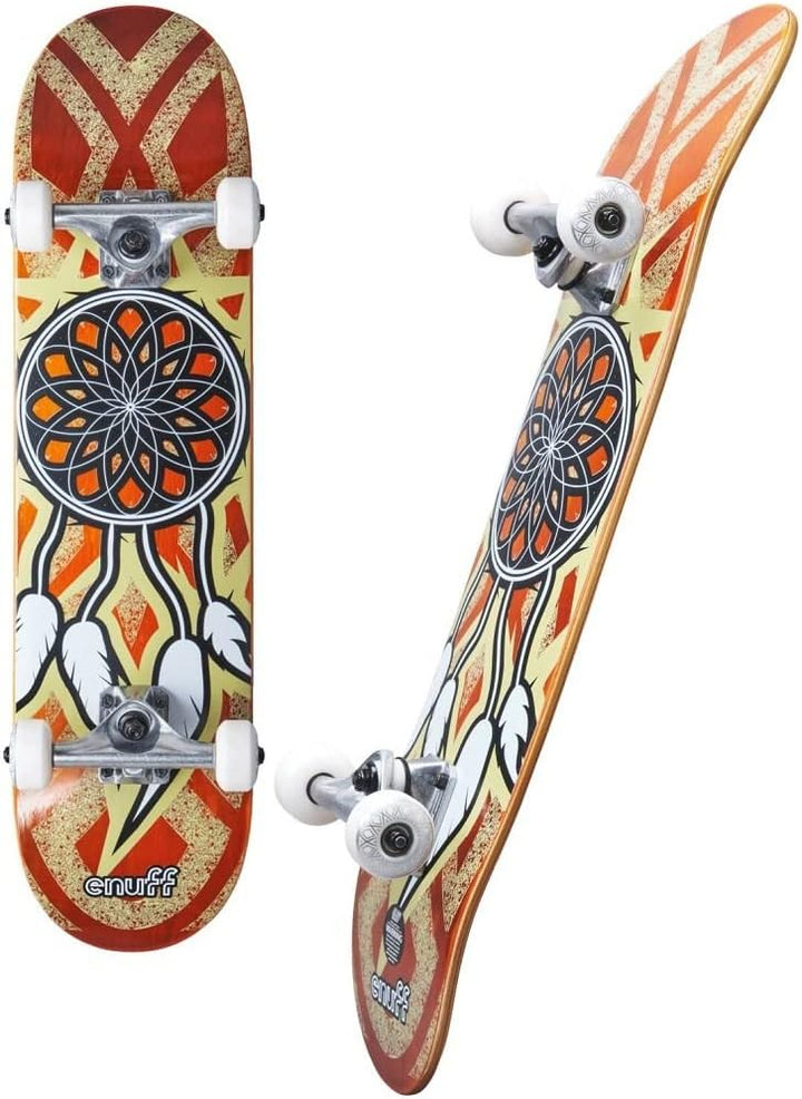 ENUFF Dreamcatcher Complete Skateboard Einheitsgrösse Orange/Gelb (mehrfarbig), Einheitsgrösse Orang