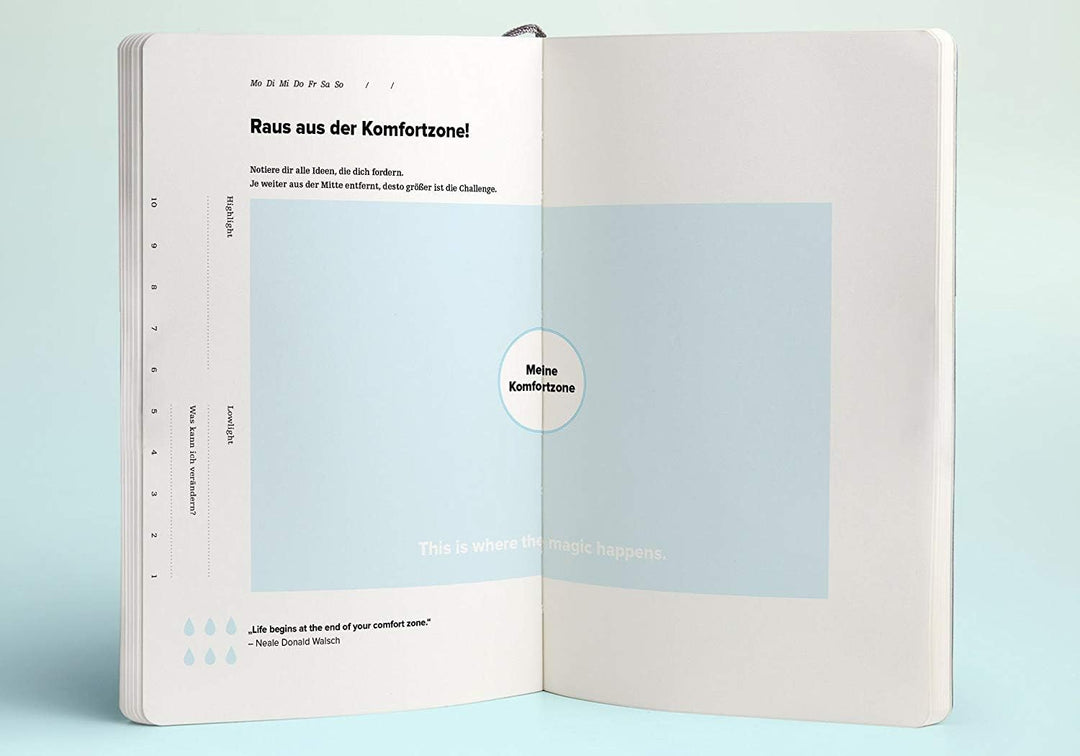 LEUCHTTURM1917 Change Journal - Erfolgsjournal mit 24 Techniken für mehr Produktivität, Achtsamkeit
