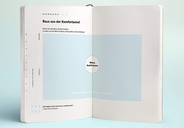 LEUCHTTURM1917 Change Journal - Erfolgsjournal mit 24 Techniken für mehr Produktivität, Achtsamkeit