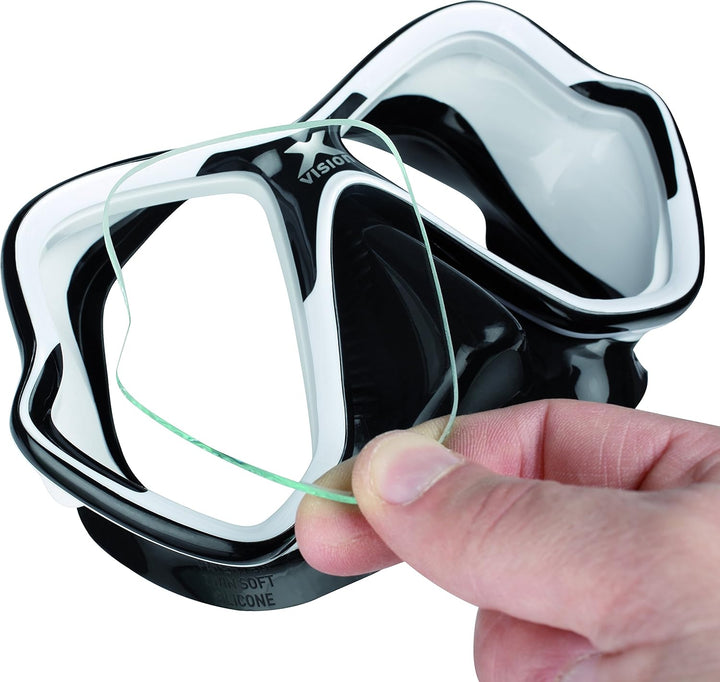 Mares X-Vision Ultra LS Two Window Mask - Yellow/Black
