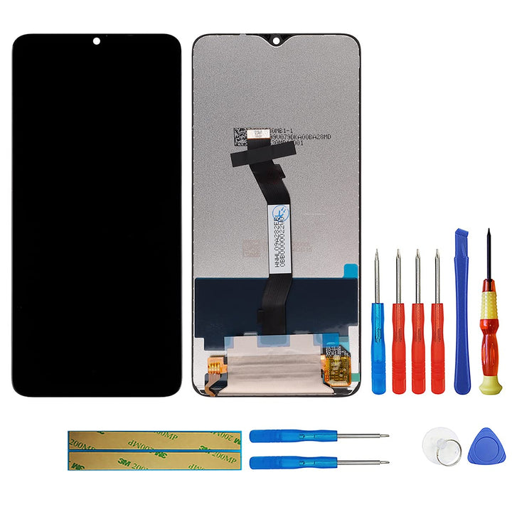 swark LCD Display Kompatibel mit Xiaomi Redmi Note 8 Pro 2015105 M1906G7I （Schwarz ohne Rahmen LCD D