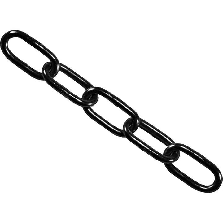 Faithfull FAICHBL615 CHBOX50B Black Japanned Chain 6mm x 15m Reel-Max. Load 250kg 6 mm x 15 m, 6 mm