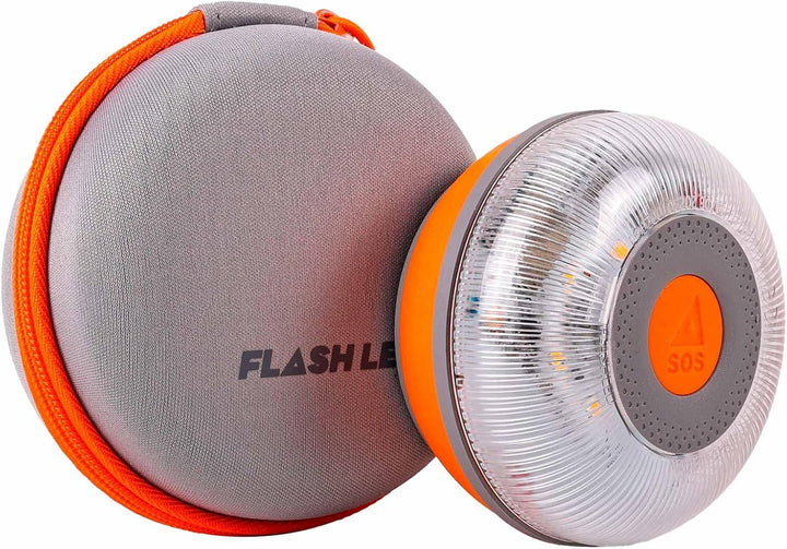 FlashLED Notlicht V16 DGT 3.0 mit Hülle, mit Geolokalisierung, App inklusive, SIM-Karte und kostenlo