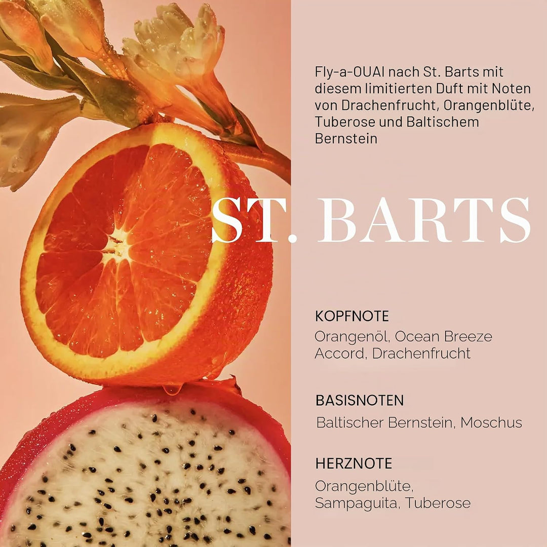OUAI St. Bart's Kopfhaut und Körperpeeling, tiefenreinigendes Zuckerpeeling für Haar und Haut, das P