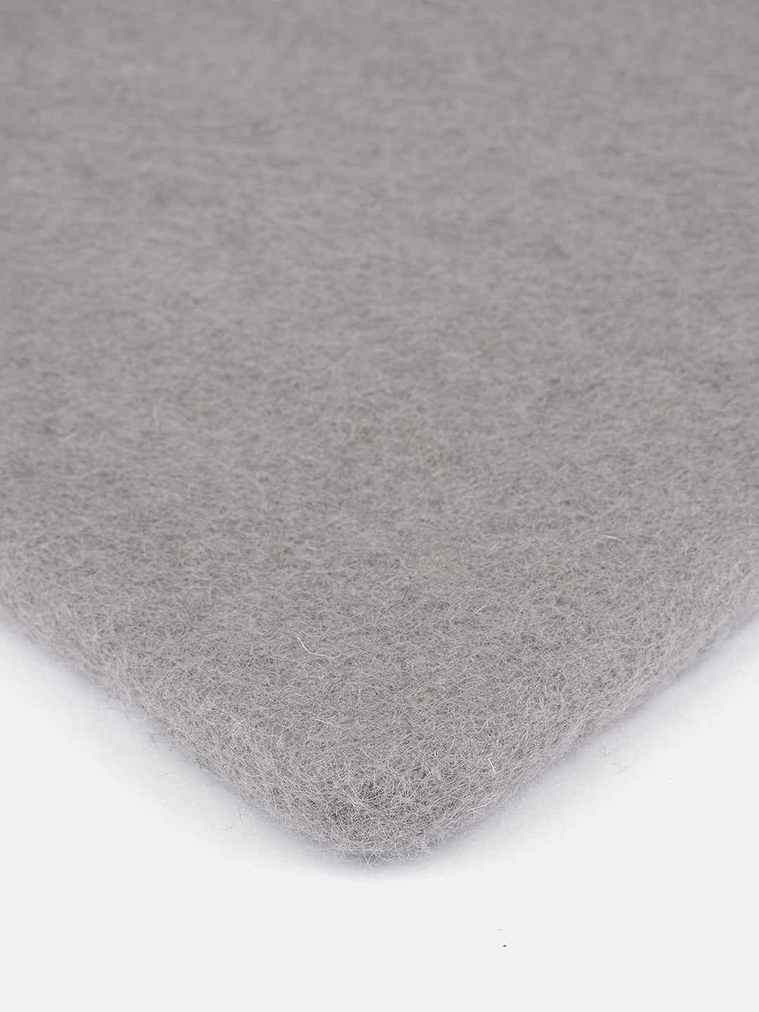 myfelt Flache Filz Sitzauflage, Filz Stuhlauflage - Luis - quadratisch, 36x36 cm, Grau, Grau