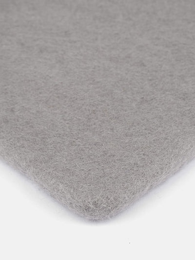 myfelt Flache Filz Sitzauflage, Filz Stuhlauflage - Luis - quadratisch, 36x36 cm, Grau, Grau