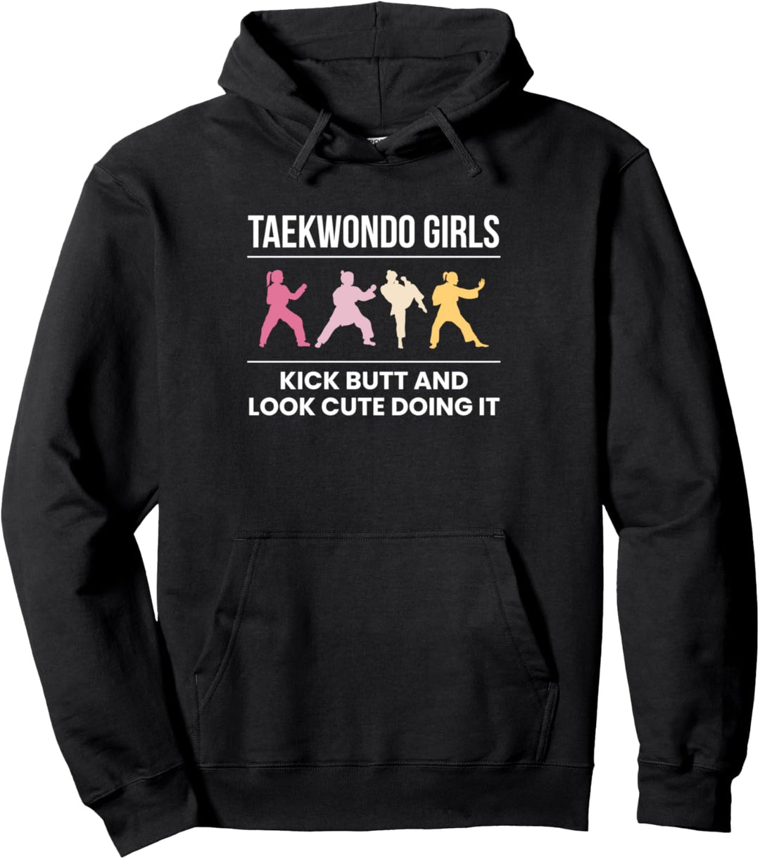 Taekwondo Girl Tae Kwon Do Kämpfer Pullover Hoodie