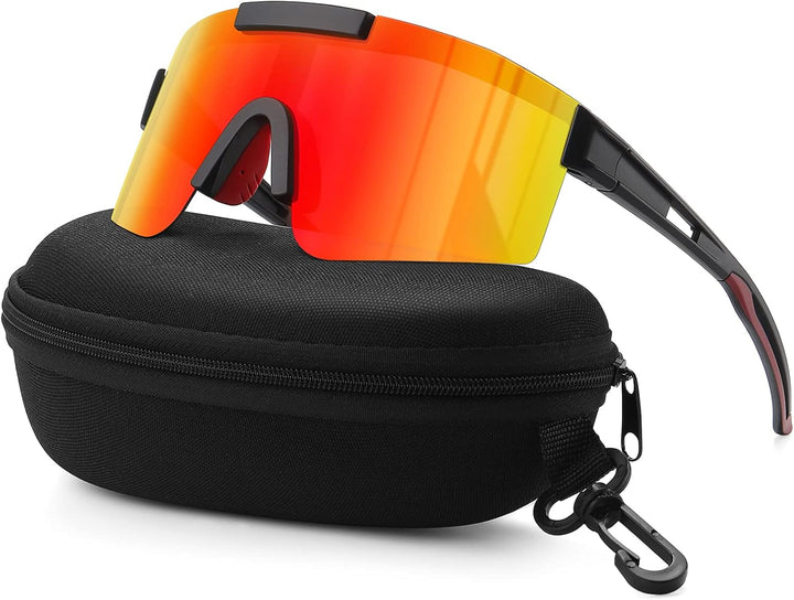 suoso Sportbrille-Sonnenbrille Herren-Damen-Fahrradbrille-Sunglasses men Polarisiert UV400 Damen Ski