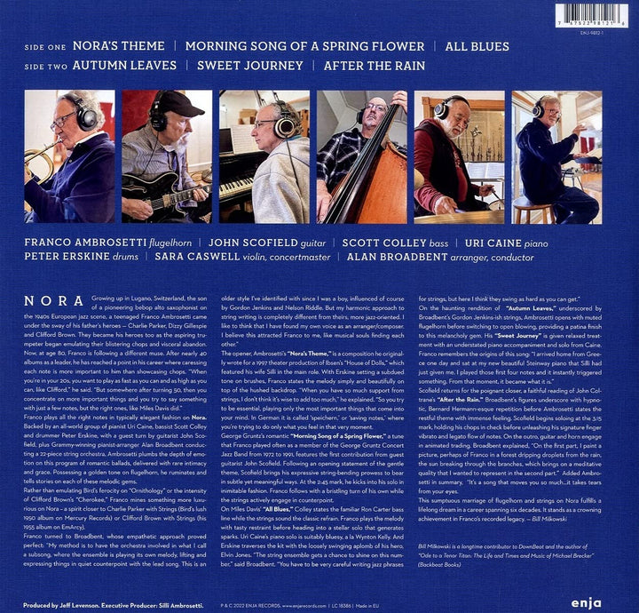 Nora, Vinyl