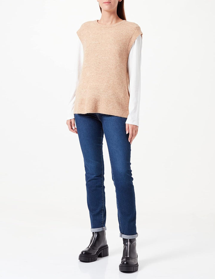 s.Oliver BLACK LABEL Damen Slipover 40 Brown, 40 Brown
