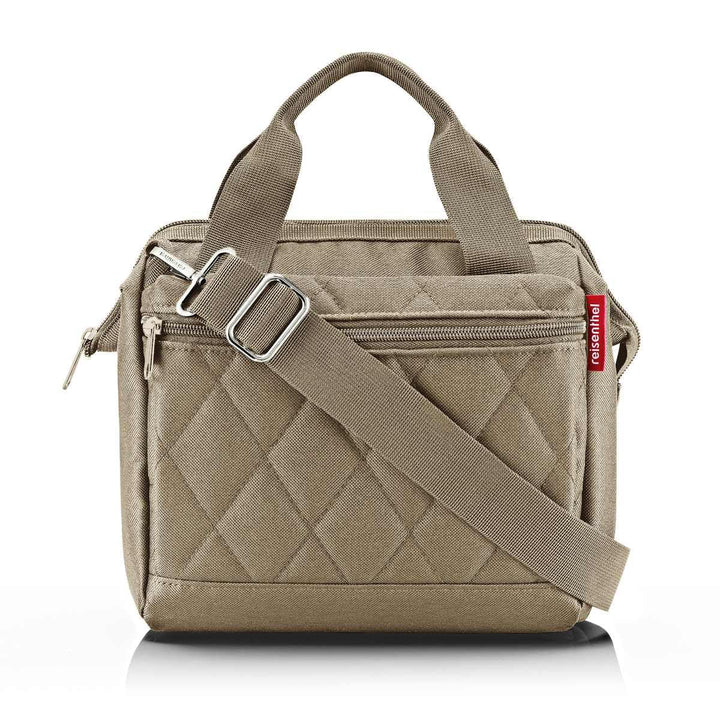 reisenthel allrounder cross rhombus olive – Kleine Crossbody Bag mit abnehmbarem und verstellbarem S