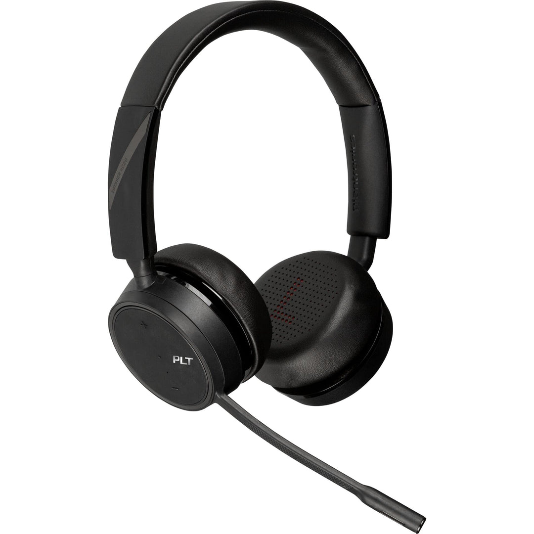 Plantronics– Voyager 4220UC USB-A Headset (Poly)– Stereo Bluetooth-Kopfhörer mit Bügel-Mikrofon und