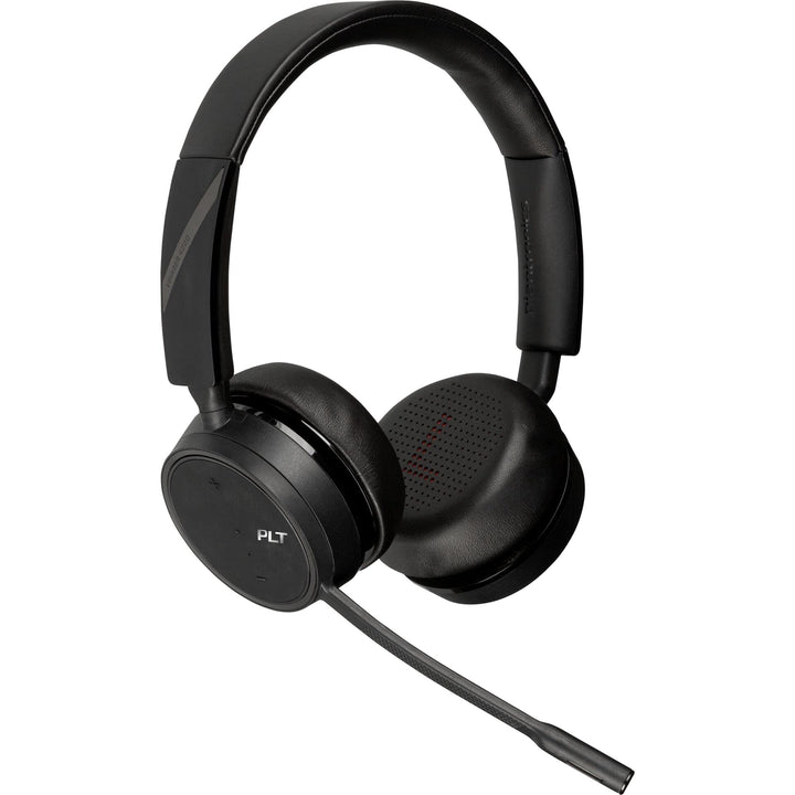 Plantronics– Voyager 4220UC USB-A Headset (Poly)– Stereo Bluetooth-Kopfhörer mit Bügel-Mikrofon und