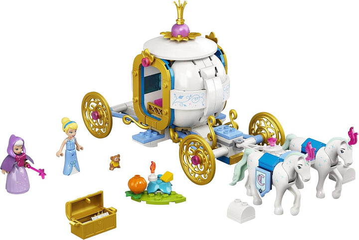 LEGO 43192 Disney Princess Cinderellas königliche Kutsche Single, Single