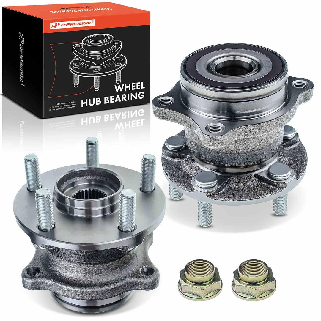 Frankberg 2x Radnabe Radlagersatz Hinterachse Kompatibel mit Forester SH 2.0L 2.5L 2008-2012 Legacy