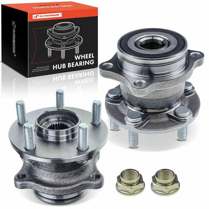 Frankberg 2x Radnabe Radlagersatz Hinterachse Kompatibel mit Forester SH 2.0L 2.5L 2008-2012 Legacy