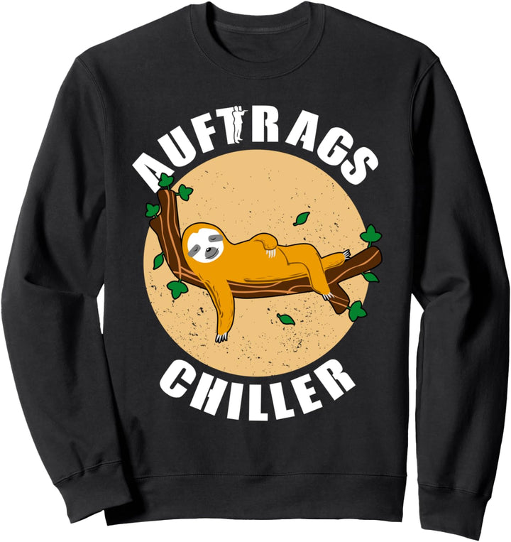 Auftragschiller - Faultier Sweatshirt