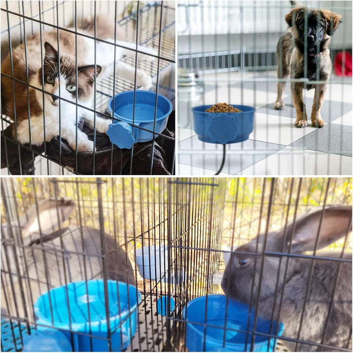 Enjoying Beheizter Wassernapf für Katzen und Hunde, elektrischer Wassernapf für den Innenbereich, fü