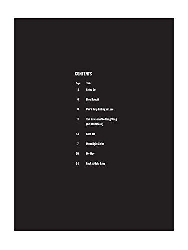 Ukulele Play-Along Volume 36: Elvis Presley (Book & Online Audio): Noten, Play-Along, Download für U