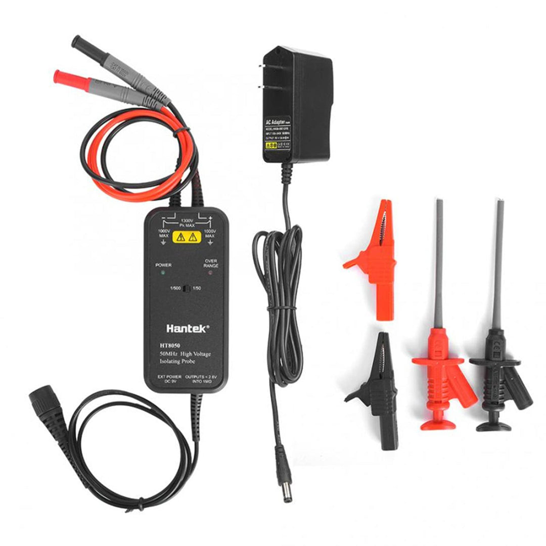 Hantek HT8050 Oszilloskop Sonde Hoch Stromspannung Differential Sonde, 50 MHz Bandbreite, HT8050