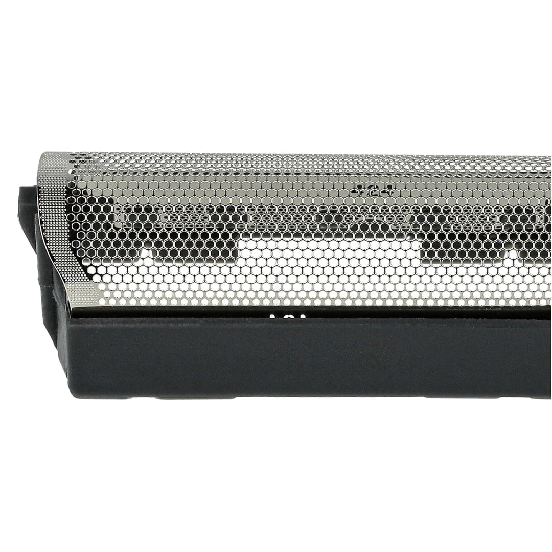 vhbw 2x Scherfolie kompatibel mit Braun Action Line Elektrorasierer + Rahmen, schwarz/silber