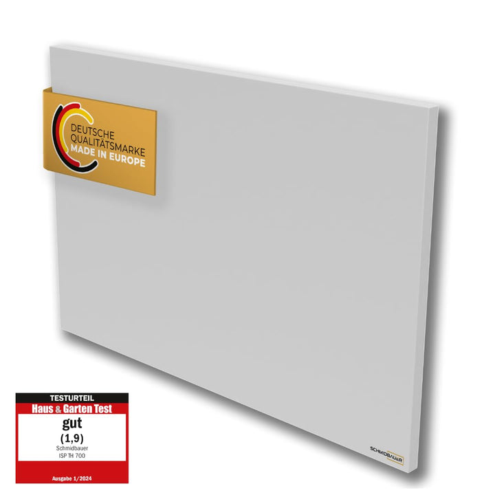 SCHMIDBAUER® Infrarotheizung Concept 700 Watt - inkl. Montagezubehör - Wand/Deckenhalterung - deutsc